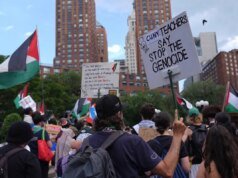 ABD halkı İran’la savaşmak istemiyor! New York’ta protesto gösterileri başladı