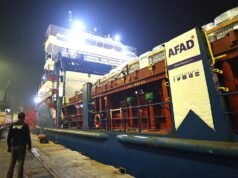 Türkiye’den Filistin’e 102 ton yardım malzemesi