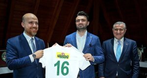 Bakan Osman Aşkın Bak ve Bilal Erdoğan’dan Bursaspor’a ziyaret