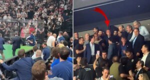 Basket derbisinde ortalık karıştı! İşte Ali Koç’un Beşiktaş taraftarlarıyla tartıştığı anlar