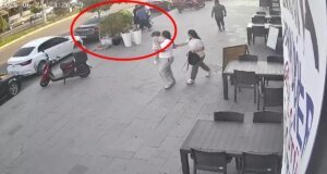 Lokantada bıçaklanarak öldürülen Gülizar’ın hastaneye götürülme anları kamerada
