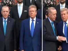 Cumhurbaşkanı Erdoğan ve ABD Başkanı Trump, NATO Zirvesi’nde yan yana geldi