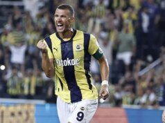 Edin Dzeko, Fenerbahçe’ye veda etti