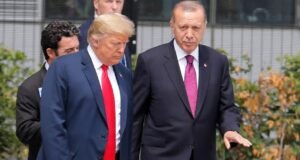Cumhurbaşkanı Erdoğan, Trump ile görüştü