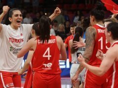 FIBA Kadınlar EuroBasket’te Türkiye maçında seyirci rekoru kırıldı