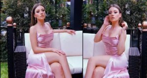 Gizem Karaca, doğuma haftalar kala belirginleşen karnını sergiledi