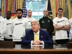 Görenler inanamadı! Trump, İran açıklamalarını Juventus takımı ile birlikteyken yaptı