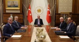 Cumhurbaşkanı Erdoğan başkanlığında güvenlik zirvesi