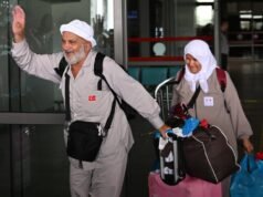 İlk hacı kafilesi yurda döndü
