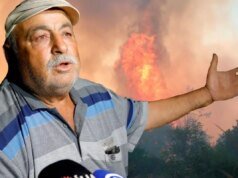 İzmir’deki orman yangını haberlerini izlerken alevleri kapısında buldu
