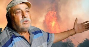İzmir’deki orman yangını haberlerini izlerken alevleri kapısında buldu