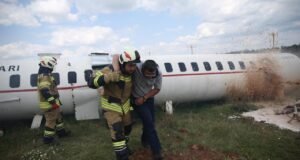 Kastamonu Havalimanı’nda uçak kazası tatbikatı yapıldı