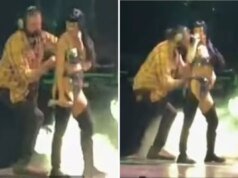 Katy Perry, sahnede şarkı söylediği sırada sütyeni açıldı