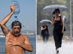 Önce aşırı sıcaklar sonra sağanak! Termometrelerde sert düşüş