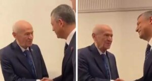 TBMM’de Bahçeli ve Özel arasındaki dikkat çeken diyalog: Çok hareketlisiniz maşallah
