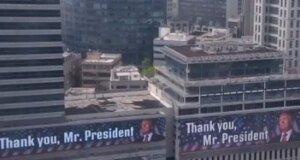 Trump İsrail’de kahraman ilan edildi: ”Teşekkürler Başkan!”