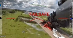 Ukrayna, 41 Rus savaş uçağının imha edildiği operasyona ait görüntüler yayınladı