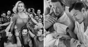 Üstsüz poz veren Sharon Stone, yine sınırları zorladı