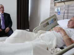 Cumhurbaşkanı Erdoğan’dan, Yalçın’a “geçmiş olsun” ziyareti