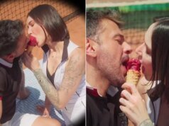 Emre Altuğ’dan cesur klip Partneriyle aynı dondurmayı paylaştı