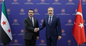 Dışişleri Bakanı Fidan, Suriyeli mevkidaşı Şeybani ile görüştü