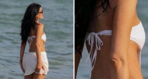 Ünlü oyuncunun filtresiz bikinili fotoğraflarını görenler gözlerine inanamadı