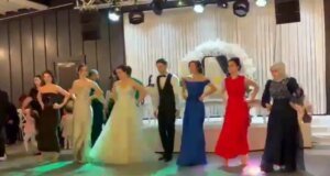 Trabzon’da Renkli Kültürlerarası Düğün: Türk ve Amerikalı Çiftin Buluşması