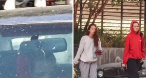 Angelina Jolie kızı Shiloh, arabada kız arkadaşı ile öpüşürken görüntülendi