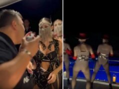 Aras Kargo’nun sahibi, mahkeme kararını dansöz oynatarak kutladı
