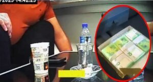 Baklava kutusundaki 110 bin Euro’luk rüşvet anı kamerada