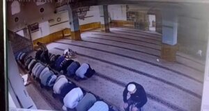 Camideki cinayetin görüntüleri ortaya çıktı