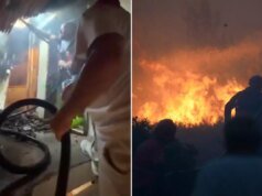 Çeşme’de zamanla yarış! Alevler evlere ulaştı