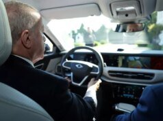 Cumhurbaşkanı Erdoğan, Togg’un yeni modeli T10F’yi test etti