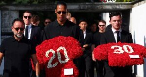 Diogo Jota’nın cenazesinde Cristiano Ronaldo tepkisi