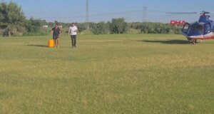 Emre Belözoğlu Antalyaspor tesislerine helikopterle indi