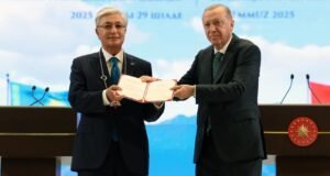 Kazakistan Cumhurbaşkanı Tokayev’e Türkiye Cumhuriyeti Devlet Nişanı tevcih edildi