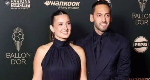 Hakan Çalhanoğlu’nun eşinden olay paylaşım