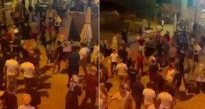 Hakimin babasının restoranında 10 kişi polisi darp etti iddiası