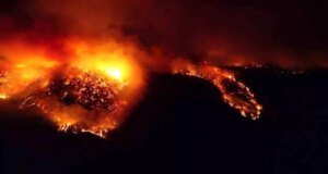 Karabük 5 gündür yanıyor! Yangının büyüklüğü kamerada