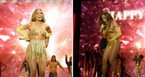 Sahnede eteği düşen Jennifer Lopez’den efsane tepki: “İyi ki İç Çamaşırım Vardı”