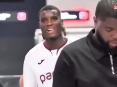 Trabzonspor golcüsü Paul Onuachu’ya kavuştu! Havalimanında coşkulu karşılama…