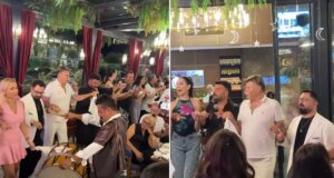 Ünlü isimler sıra gecesinde buluştu! Nuri Alço halay başı oldu