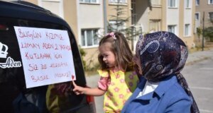 Van’da Kızının Doğum Günü İçin Trafikte Konvoy Oluşturdular