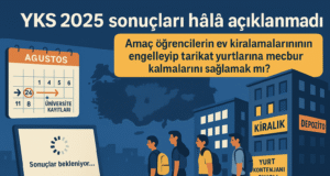 YKS tercih sonuçları 2025 hâlâ açıklanmadı: Barınma ve kira telaşı büyüyor. Amaç öğrencileri tarikatların eline düşürmek mi ?