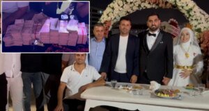 Aşiret düğününde gelinle damada 20 milyon lira ve 5 kilo altın takıldı
