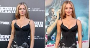 Avustralyalı oyuncu Samara Weaving, giydiği sıra dışı etek ile ağızları açık bıraktı
