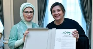 Emine Erdoğan, Gürcistan Cumhurbaşkanı’nın eşini Beştepe’te ağırladı