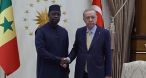 Cumhurbaşkanı Erdoğan, Senegal Başbakanı Sonko’yu resmi törenle karşıladı