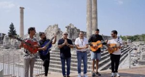 Gipsy Kings, Didim’deki Apollon Tapınağı’nda Klip Çekti