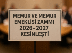 Memur ve memur emeklisi zammı 2026–2027 kesinleşti: Taban aylığa 1.000 TL